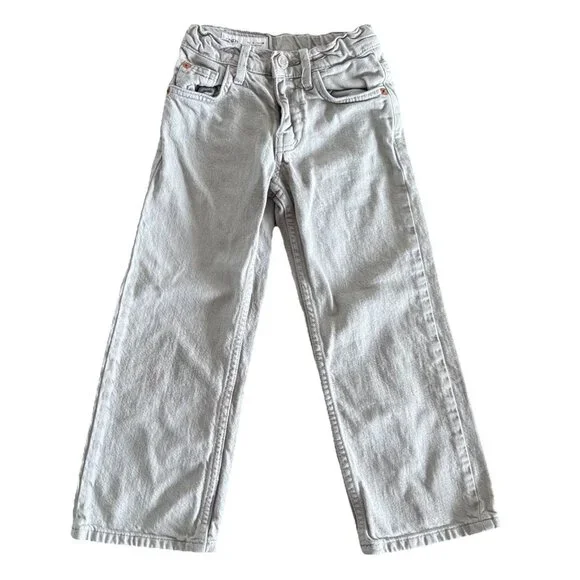 ZARA JEANS TODDLER GIRL Fit Like a 5 Years Low Rise Washed Denim - Picture 1 of 12